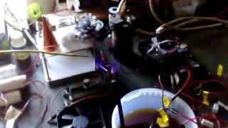 Single transistor flyback driver test