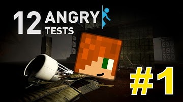 "Mr. TURRET!!" Portal 2 CUSTOM Map: ANGRY TESTS!! - Episode 1
