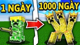 MINECRAFT SỰ TIẾN HÓA CỦA VUA CREEPER KHỔNG LỒ CÓ SỨC MẠNH CỦA THIÊN NHIÊN MẠNH NHẤT MINECRAFT PE