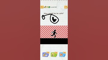 Draw 2 Save Level 155 Stickman Puzzle Short Video #draw2save