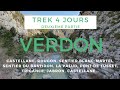 Trek dans le verdon 5 jours de randonnebivouac deuxime partie jours 3 4 et 5