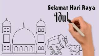 VIdeo Selamat Hari Raya Idul Adha 1444 H / 2023 M | Story WA 30 Detik Animasi Tulisan Tangan