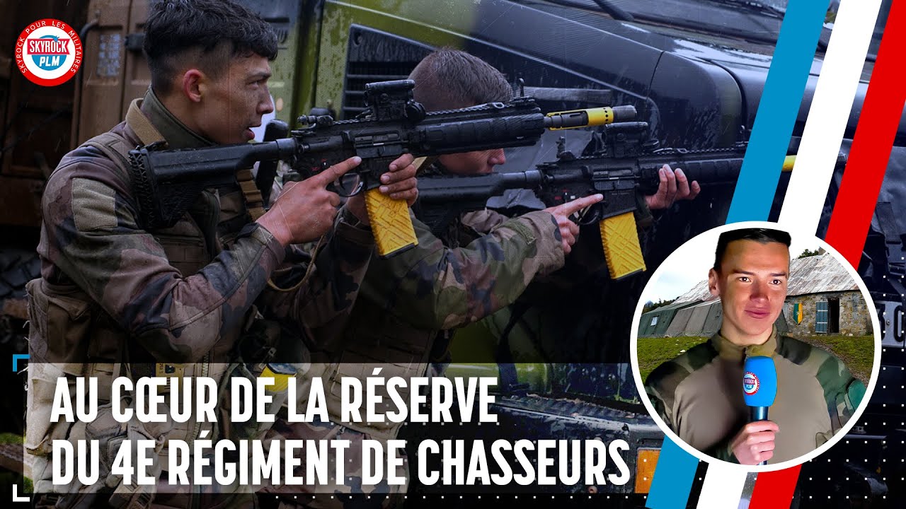 Au cœur de la réserve du 4e régiment de chasseurs de Gap