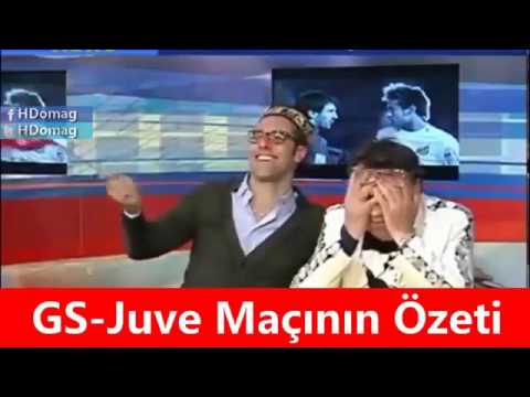 Juventus'lu Spikerin Yıkıldığı O An! Galatasaray-Juventus 1-0 Wesley Sneijder.