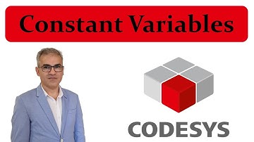 CODESYS: Declaring Constant variables #codesys #plcprogramming #iec61131 #plc #constant_variables