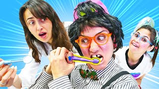Komik video - Okutay ve Cicisu dişçiye geliyor! Ayşe, Ümit ve Sevcan ile eğlenceli videolar!