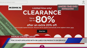 Money Saver: Get a deep discount from Kohl