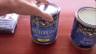 Amazing, Cheap, And Easy Way To Refinish Furniture Or Cabinets - Gel Stain