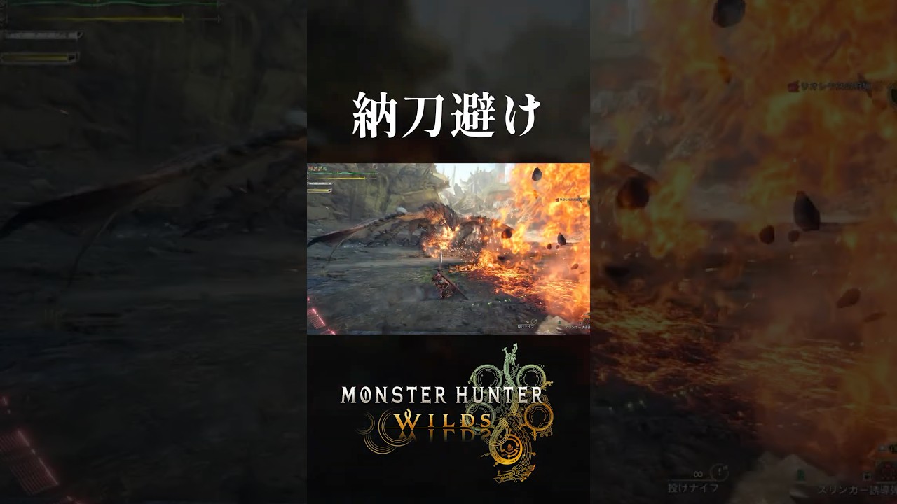 ワイルズ太刀の小洒落た避け方【MHWilds】