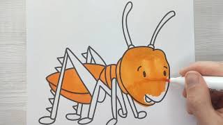 How to color a little ant? screenshot 1