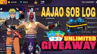 FREE FIRE LIVE GIVEAWAY CUSTOM ROOM FF LIVE DIAMOND OR REDEEM CODE GIVEAWAY #giveaway#livestream