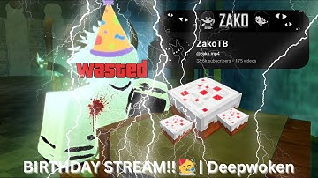 Assassinating Zako During His Livestream... (Deepwoken)