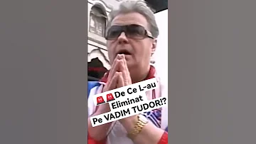 De Ce L-au Eliminat Pe Vadim Tudor! #short #shorts #shortvideo #romania