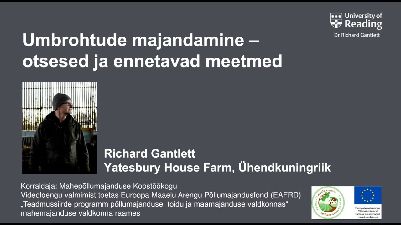 Umbrohtude majandamine — otsesed ja ennetavad meetmed