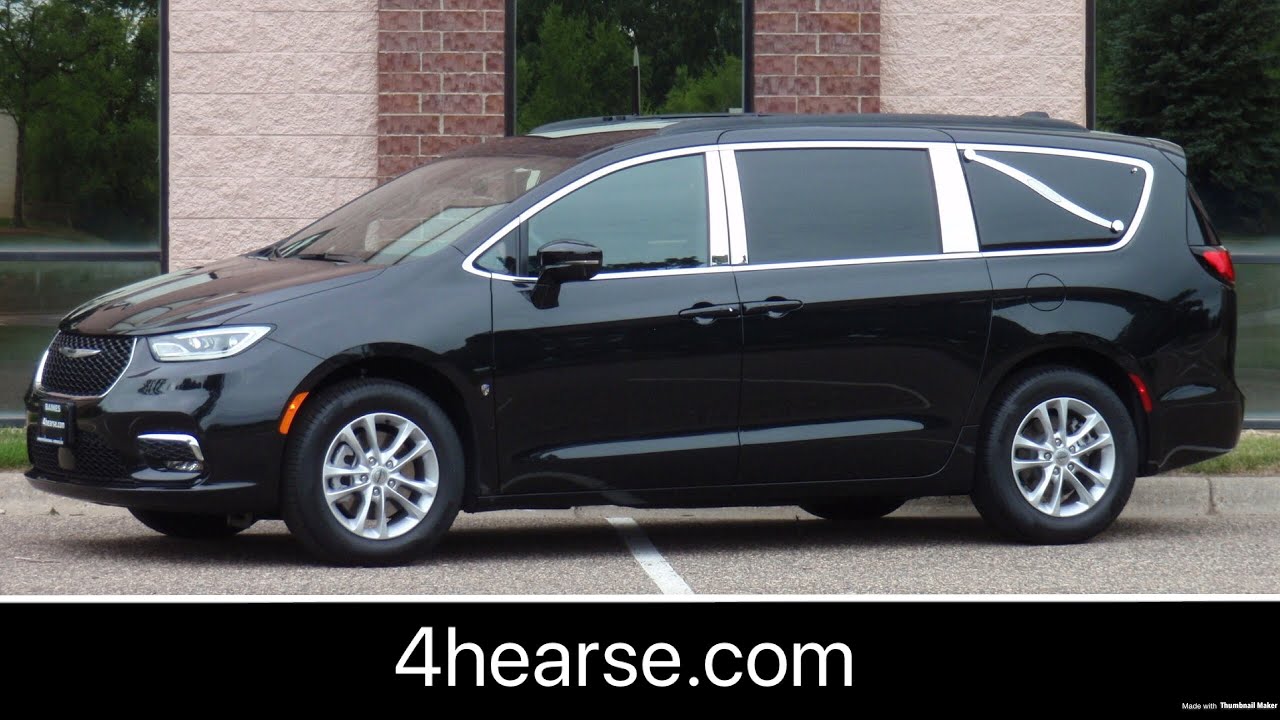 K2 Funeral Van Brilliant Black Chrysler Pacifica Touring YouTube