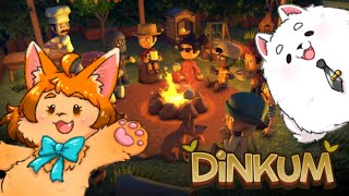 【DiNKUM】整地したり採掘したりのんびりやってこ～🐾