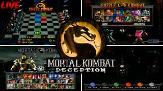 MORTAL KOMBAT DECEPTION 20 YEARS LATER!! (PLAYING ALL MODES) MK DECEPTION GAMEPLAY!! (1080p 60 FPS)