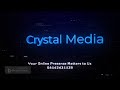 Crystal media advert