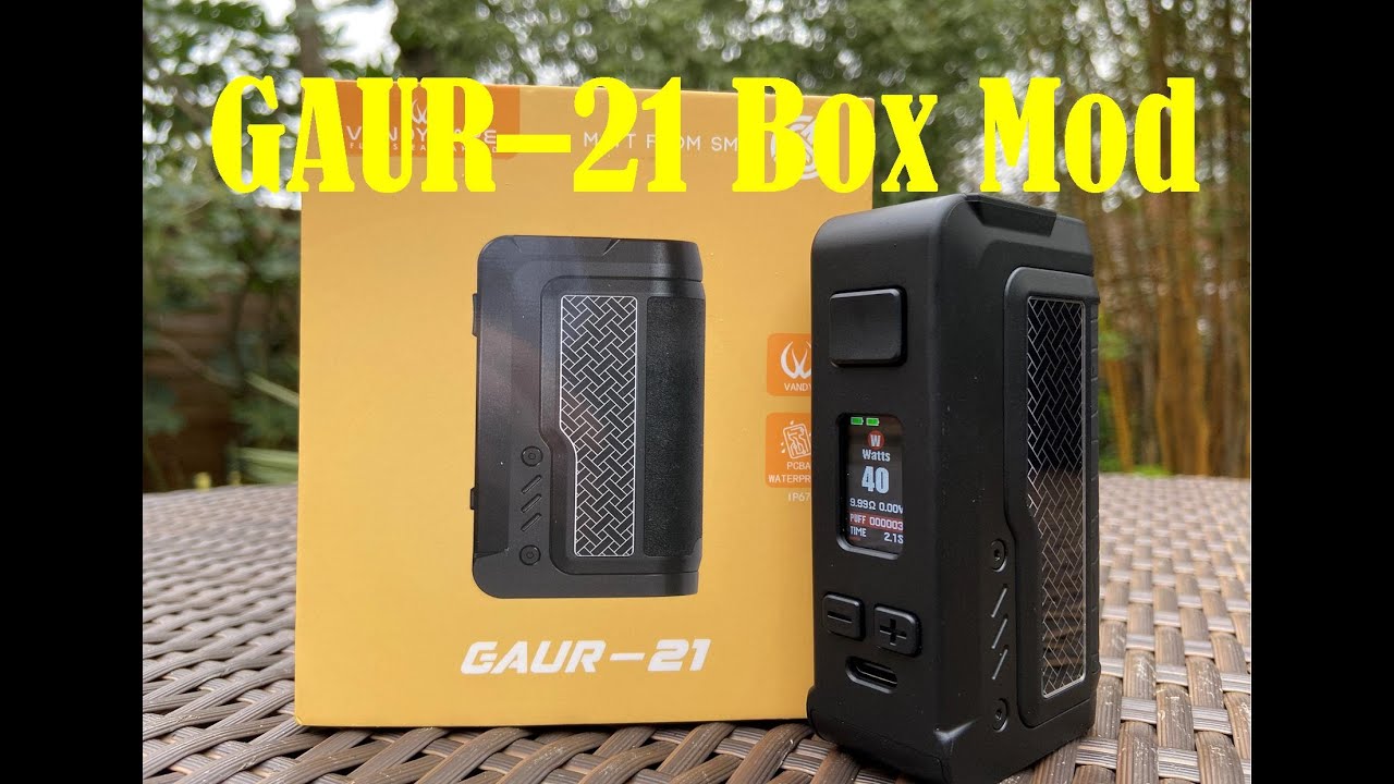 gaur 21 box mod asMODus Lustro 200W Mod Preview - Light Sabre Styling main image 1