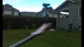 Nathans summer rail slide