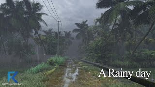 A Rainy day | Lumion 4K Animation #4 | Faheem Kavumpurath