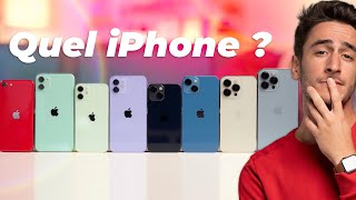 Quel iPhone choisir  (fin 2021)