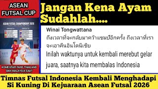 Malaysian Fans' Pessimistic Comments When Their Futsal Team Is in the Same Group as Indonesia