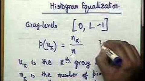 22  Histogram Equalisation