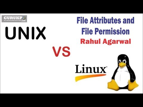 File Attributes and File Permission in Unix/Linux(BCA, MCA) hqdefault