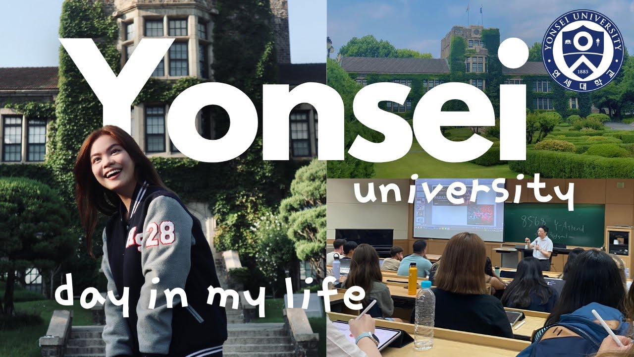 A Day in My Life at Yonsei University | Campus dorm, cafeteria food, classes, study abroad