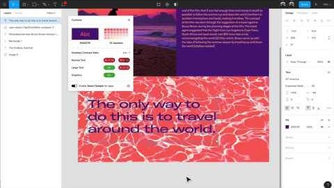 Contrast for Figma Demo