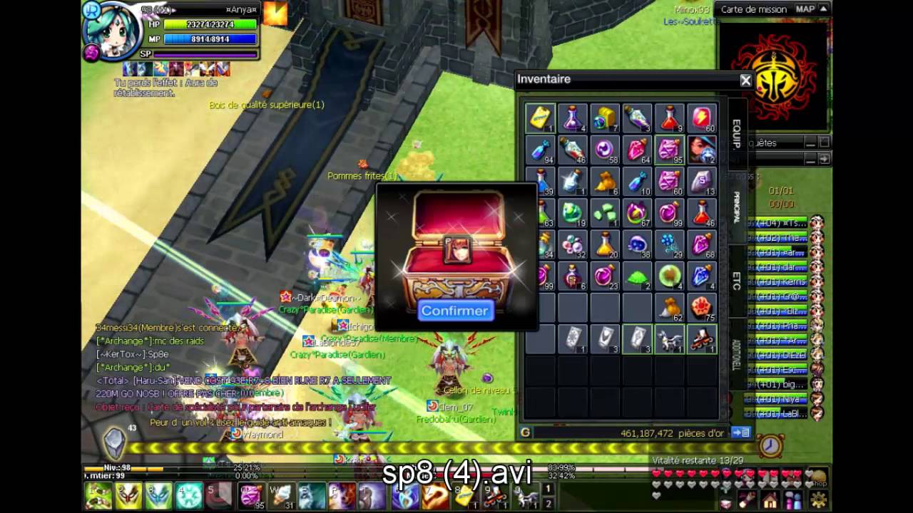 Nostale | Ouverture de 10 boîtes du Raid Laurena