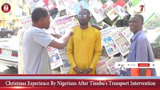 Seven Vendor: "Who Enjoyed Tinubu's Transportation Price Reduction?" Nigerians ask