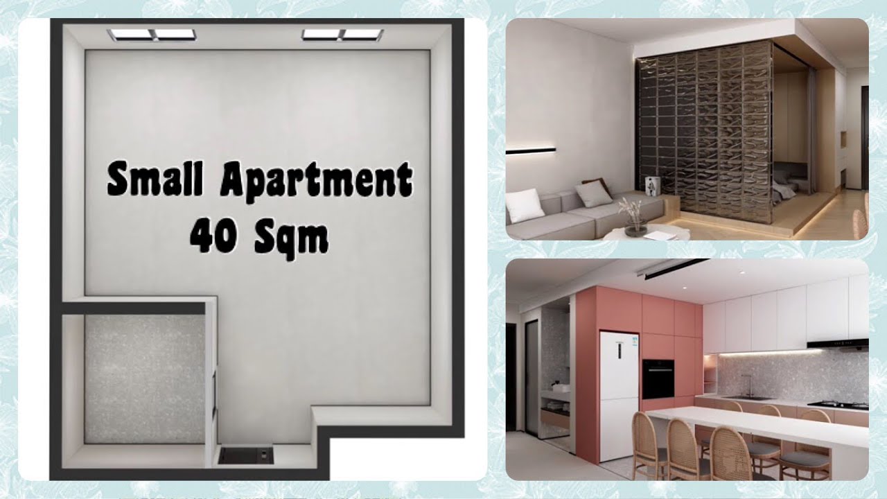 Small Apartment Design 40 Sqm Home