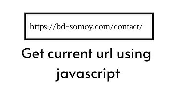 How to get current url using javascript