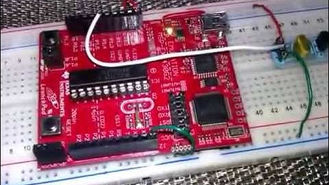 MSP430G2452 Two LED Thermometer