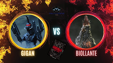 Gigan VS Biollante! Godzilla Card Game, Set 2 Gameplay