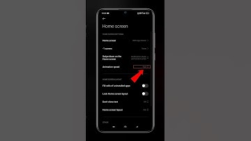 Xiaomi phone home screen animation speed kaise increase kare | Home screen animation speed settings