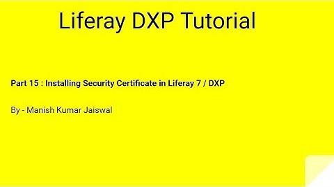 How to install Security Certificate in JDK