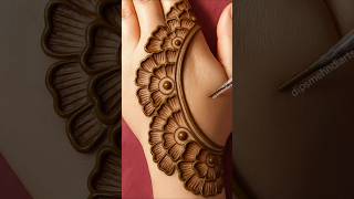 Wedding Special Stylish Back Hand Mehndi Design