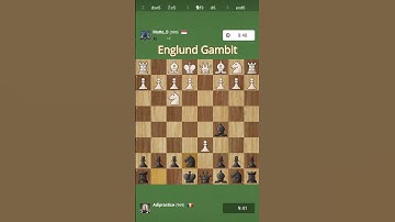 How to Win Fast? Use Englund Gambit!