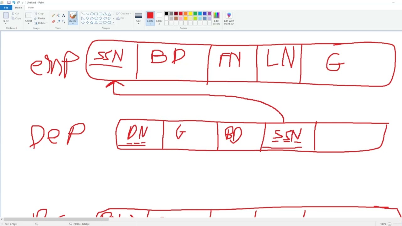 Web programming section 7 - Road from ERD (conceptual design) to Physical design