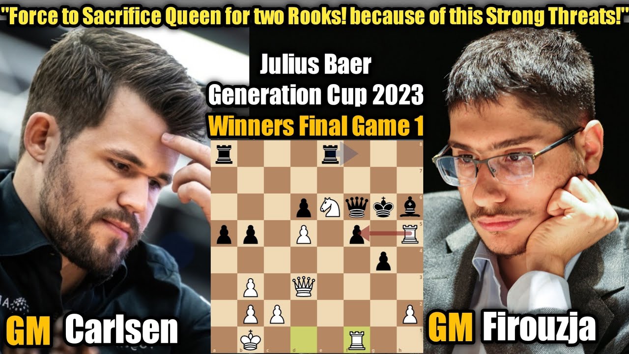 Magnus Carlsen wins the Julius Baer Generation Cup, defeating Alireza  Firouzja : r/chess