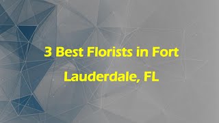 3 Best Florists in Fort Lauderdale, Florida 2024 | Flower Shops Arbor Studio 539 664 Sqft