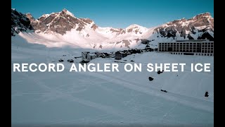 Ice fishing at Melchsee-Frutt