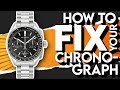 3 Ways To FIX Your QUARTZ Chronograph! | #Bulova #Seiko #Movado