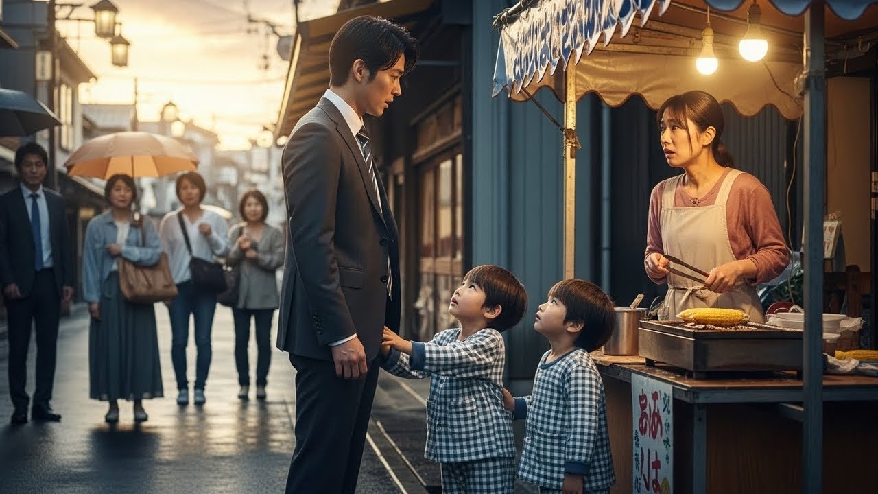 焼きとうもろこし屋台で5年前に消えた秘書と再会→俺そっくりの双子に「パパなの？」と涙目で問われ…