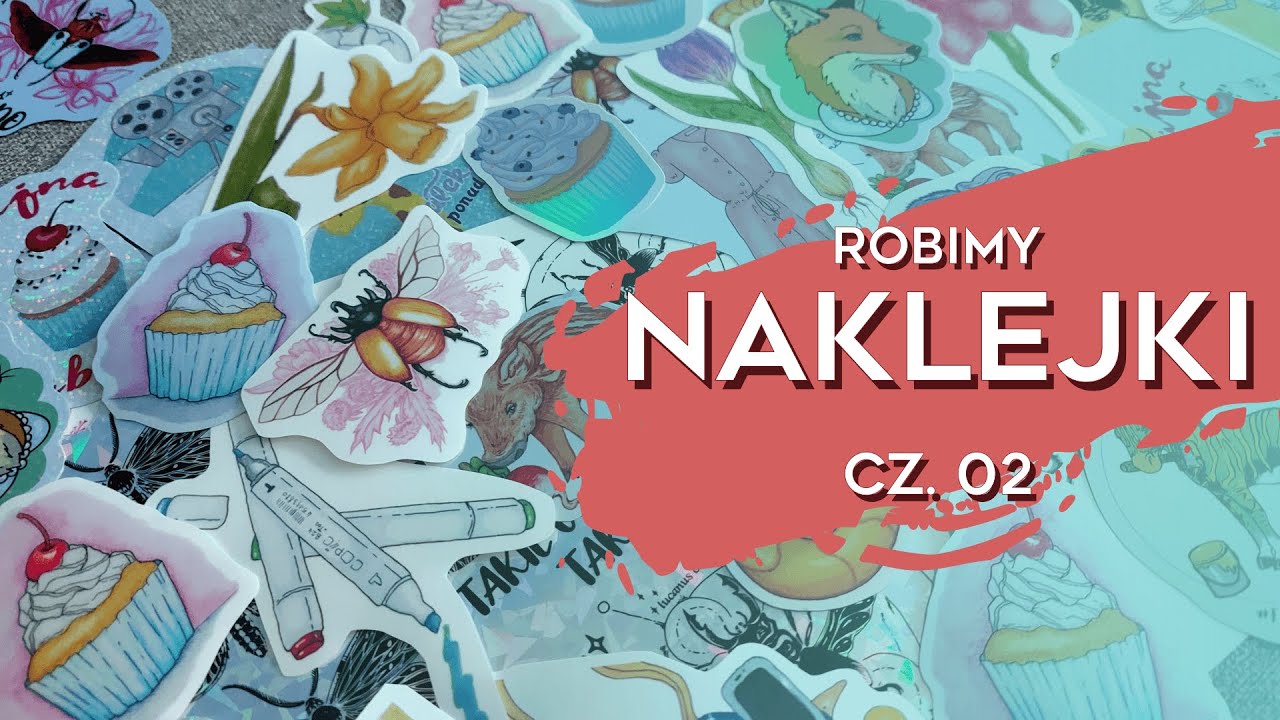 DIY 05 Jak zrobić naklejki w domu? 2 Papiery do naklejek foto, holo, z
