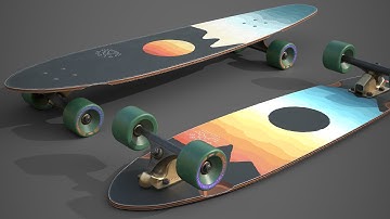 Complete Game Asset Tutorial Series | Part 2 | Blender Skateboard Deck Modeling