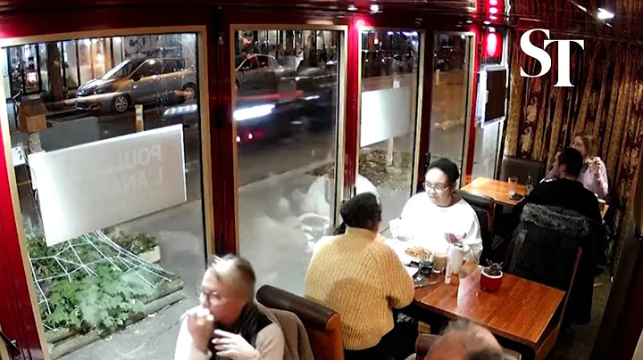 CCTV video shows Tesla speeding through Paris street before fatal crash